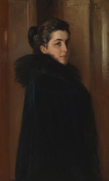 Portrait of the Artist's Wife Ellan Edelfelt, 1896. Creator: Albert Edelfelt