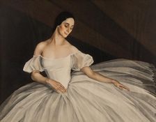 Portrait of the ballerina Anna Pavlova (1881-1931), 1924