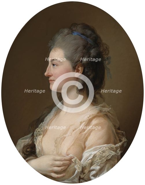 Portrait of the ballerina Caterina Gattai Tomatis (1745-1785), 1778-1779. Creator: Bacciarelli, Marcello (1731-1818).