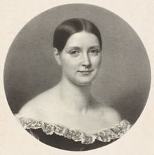 Portrait of the Ballet dancer Fanny Elssler (1810-1884), Early 1840s