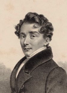 Portrait of the ballet dancer Jean-François Coulon (1764-1836), 1825