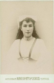 Portrait of the Ballet dancer Matilda Kschessinska, 1890s. Creator: Anonymous