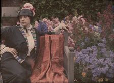 Portrait of the Ballet dancer Tamara Karsavina (1885-1978), c. 1908