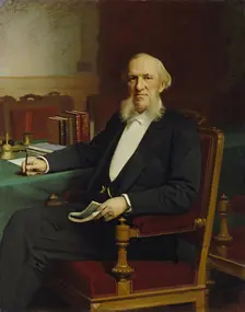 Portrait of the Banker Yevgeny Lamansky, 1886. Creator: Ivan Kramskoy