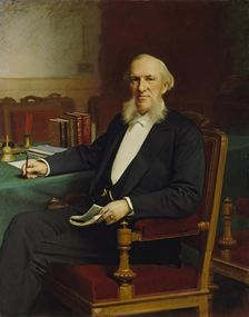 Portrait of the Banker Yevgeny Lamansky, 1886. Creator: Ivan Kramskoy