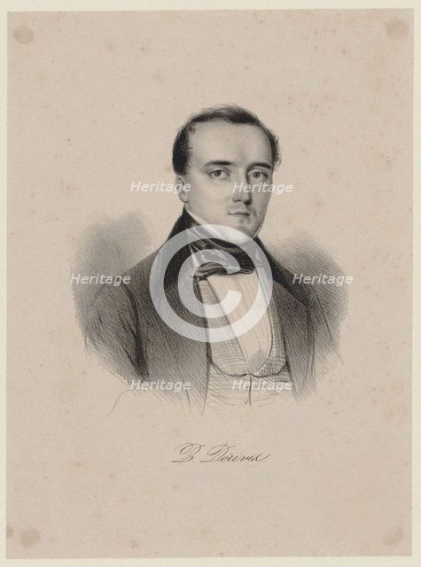 Portrait of the Bass Nicolas-Prosper Dérivis (1808-1880), 1835.
