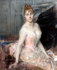 Portrait of the Baroness Malvina-Marie Vitta