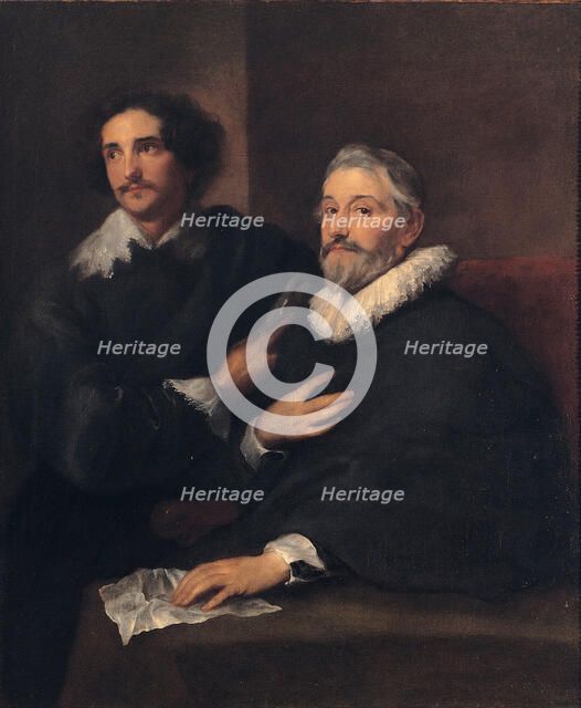 Portrait of the Brothers de Wael, c. 1620-1630. Artist: Dyck, Sir Anthonis, van (1599-1641)