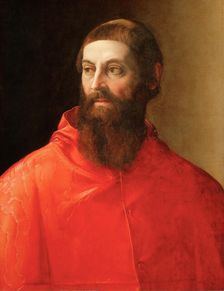 Portrait of the Cardinal Rodolfo Pio , ca 1545