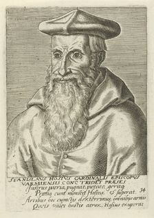 Portrait of the cardinal Stanislaus Hosius (1504-1579), 1570s