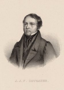 Portrait of the cellist composer Justus Johann Friedrich Dotzauer (1783-1860), 1850