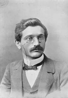 Portrait of the chess player E Lasker, 1896. Creator: George Bradshaw