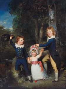 Portrait of the Children of Lord George Cavendish, 1790. Creator: Thomas Lawrence