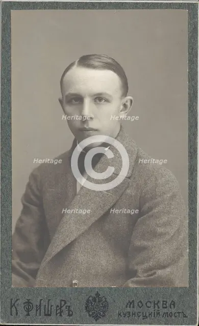 Portrait of the choreographer and dancer Kasyan Yaroslavich Goleizovsky (1892-1970), 1910-1912. Creator: Fischer, Karl August (1859-after 1923).