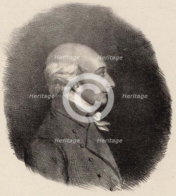 Portrait of the composer Muzio Clementi (1752-1832), 1832.