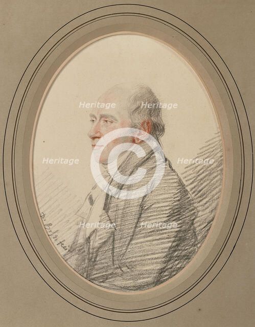 Portrait of the composer Muzio Clementi (1752-1832), End 1820s. Creator: Bossi, Johann Dominik (Domenico) (1767-1853).