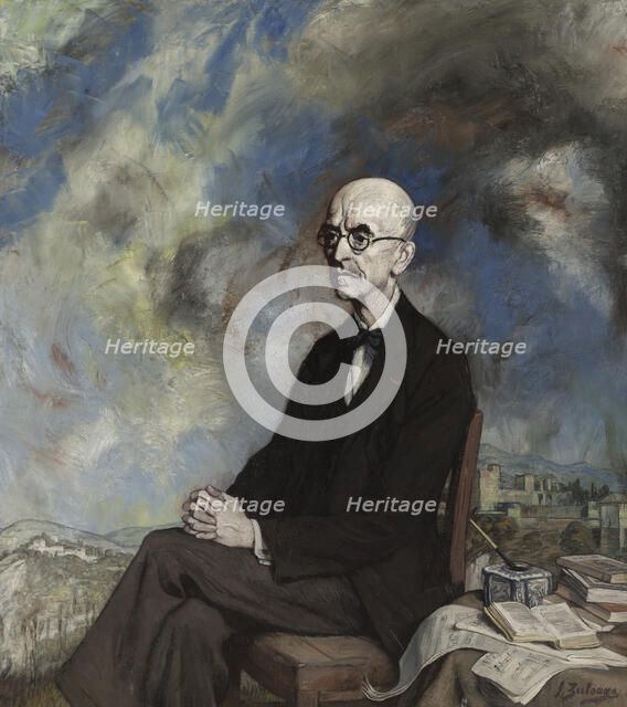 Portrait of the Composer Manuel de Falla (1876-1946), 1932.