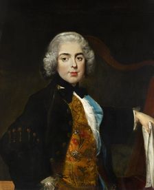 Portrait of the composer Marie Martin Marcel de Marin (1769-1861), 1780s. Creator: Batoni, Pompeo Girolamo (1708-1787)