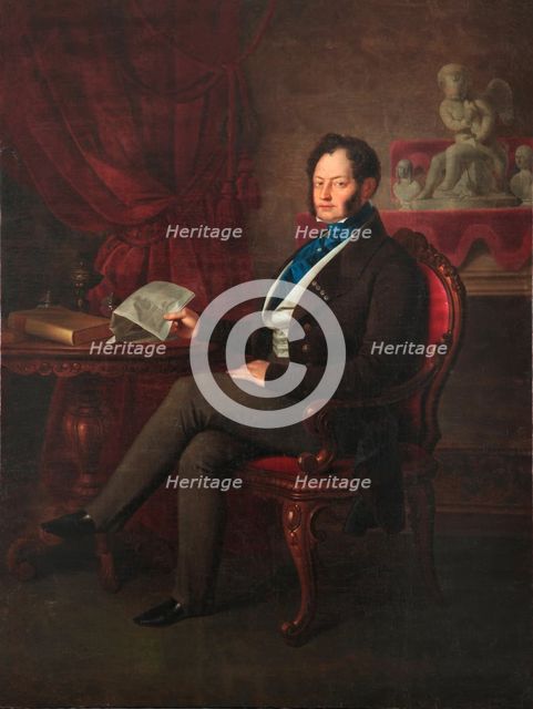 Portrait of the composer Michael Kleophas Oginski (1765-1833).