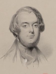 Portrait of the composer Michael William Balfe (1808-1870), 1840