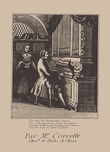 Portrait of the composer Michel Corrette (1707-1795), 1738