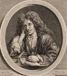 Portrait of the composer Michel-Richard de Lalande (1657-1726). Creator: Santerre, Jean Baptiste (1658-1717)