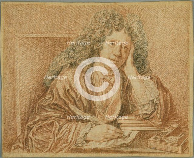 Portrait of the composer Michel-Richard Delalande (1657-1726).