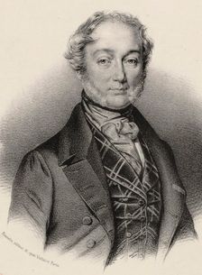 Portrait of the composer Michele Enrico Carafa (1787-1872), 1850