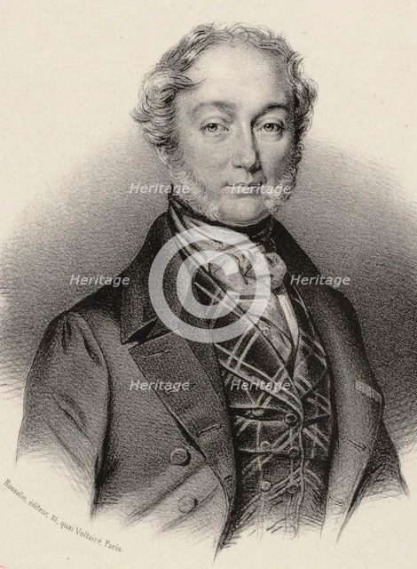 Portrait of the composer Michele Enrico Carafa (1787-1872), 1850.