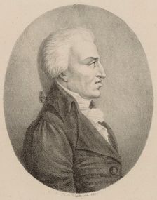 Portrait of the Composer Nicola Antonio Zingarelli (1752-1837), 1820. Creator: Winter, Heinrich Eduard von (1788-1825)