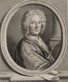 Portrait of the composer Nicolas Bernier (1665-1734), 1740