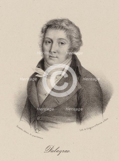 Portrait of the composer Nicolas Dalayrac (1753-1809), Early 19th cen..