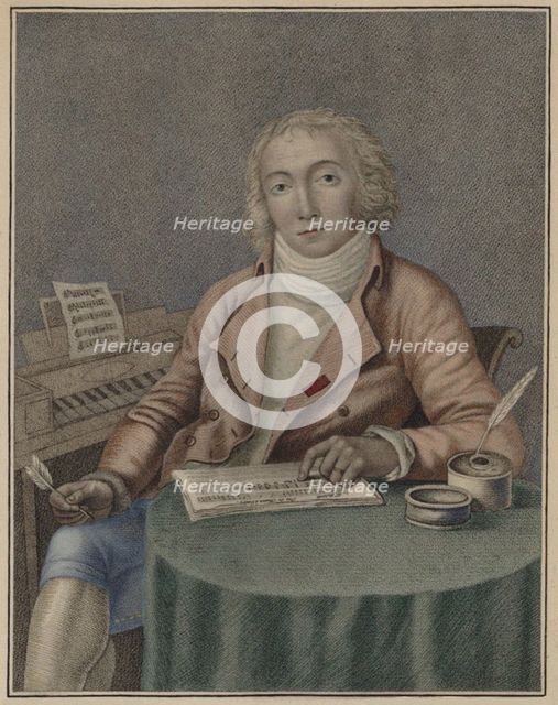 Portrait of the composer Nicolas Dalayrac (1753-1809), Late 18th cent..