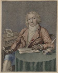 Portrait of the composer Nicolas Dalayrac (1753-1809), Late 18th cent.