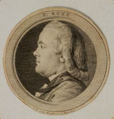 Portrait of the composer Nicolas Roze (1736-1820)