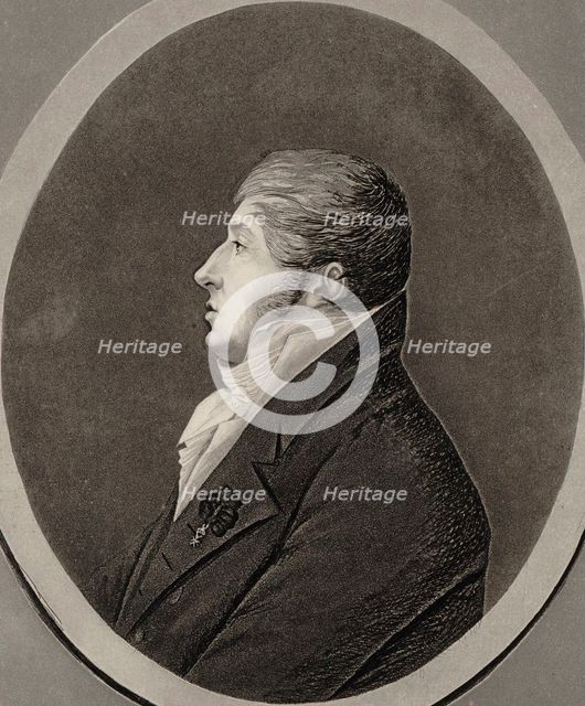 Portrait of the Composer Nicolò Isouard (1775-1818). Creator: Anonymous.