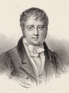 Portrait of the Composer Nicolò Isouard (1775-1818). Creator: Ducarme, Pierre François (active End of 18th - Early 19th cen.)