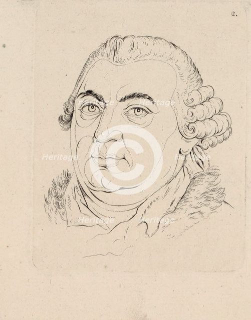 Portrait of the composer Niccolò Jommelli (1714-1774). Creator: Anonymous.