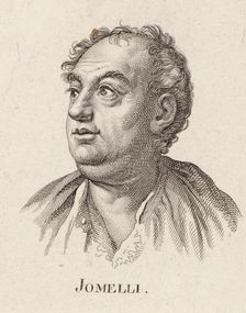 Portrait of the composer Niccolò Jommelli (1714-1774). Creator: Anonymous