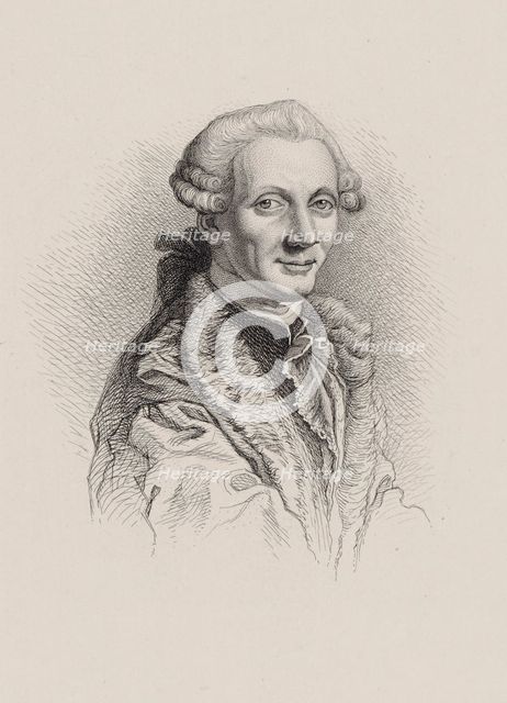 Portrait of the composer Niccolò Piccinni (1728-1800). Creator: Anonymous.