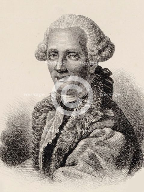 Portrait of the composer Niccolò Piccinni (1728-1800). Creator: Legrand, Pierre François (1743-1824).