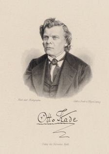 Portrait of the Composer Otto Kade (1819-1900). Creator: Weger, August (1823-1892)