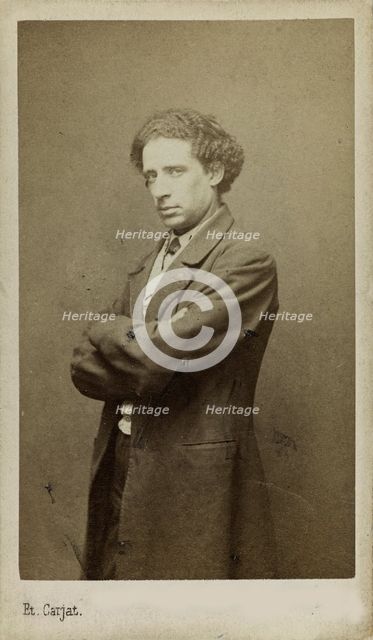 Portrait of the Composer Olivier Métra (1830-1889)  . Creator: Carjat, Étienne (1828-1906).