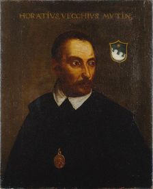 Portrait of the composer Orazio Vecchi (1550-1605), ca. 1587-1596