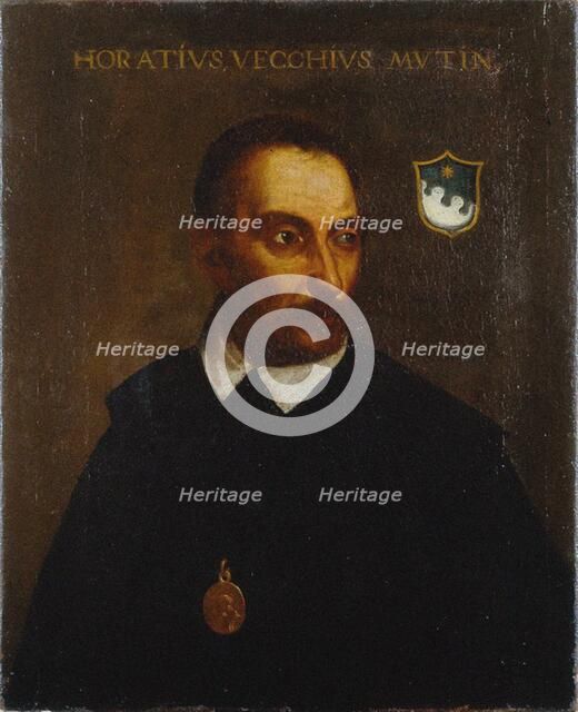 Portrait of the composer Orazio Vecchi (1550-1605), ca. 1587-1596.