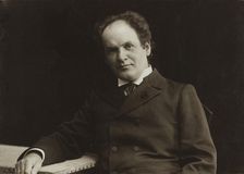 Portrait of the composer August Enna (1860-1939). Creator: Riise, Frederik (1863-1933)