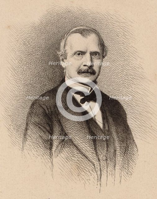 Portrait of the Composer Auguste Mermet (1810-1889), 1876. Creator: Anonymous.