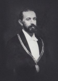 Portrait of the composer Achilles Nikolayevich Alferaki (1846-1919). Creator: Anonymous