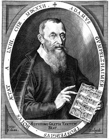 Portrait of the composer Adam Gumpelzhaimer (1559-1625), 1622