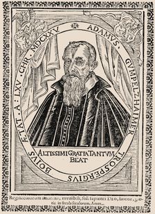 Portrait of the composer Adam Gumpelzhaimer (1559-1625), 1625